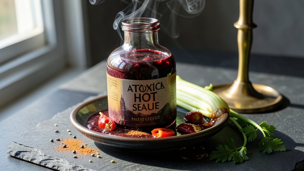 Atomic Hot Sauce Recipe: Smoky Ghost Pepper Velocity With Celery Crown Crunch