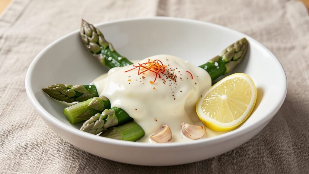 Asparagus White Sauce Recipe: Velvety Garlic-Herb Blanket for Roasted Greens