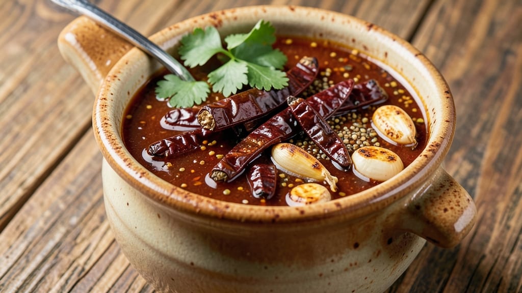 Arab Hot Sauce Recipe: Fiery Spice Blend With Celery Crown Crunch