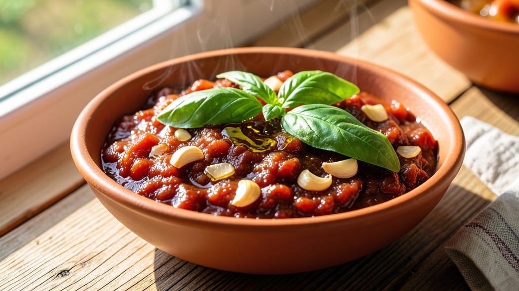 Authentic Italian Pasta Sauce Recipe With Fresh Tomatoes: Sun-Dried Depth and Bright Acid Balance
