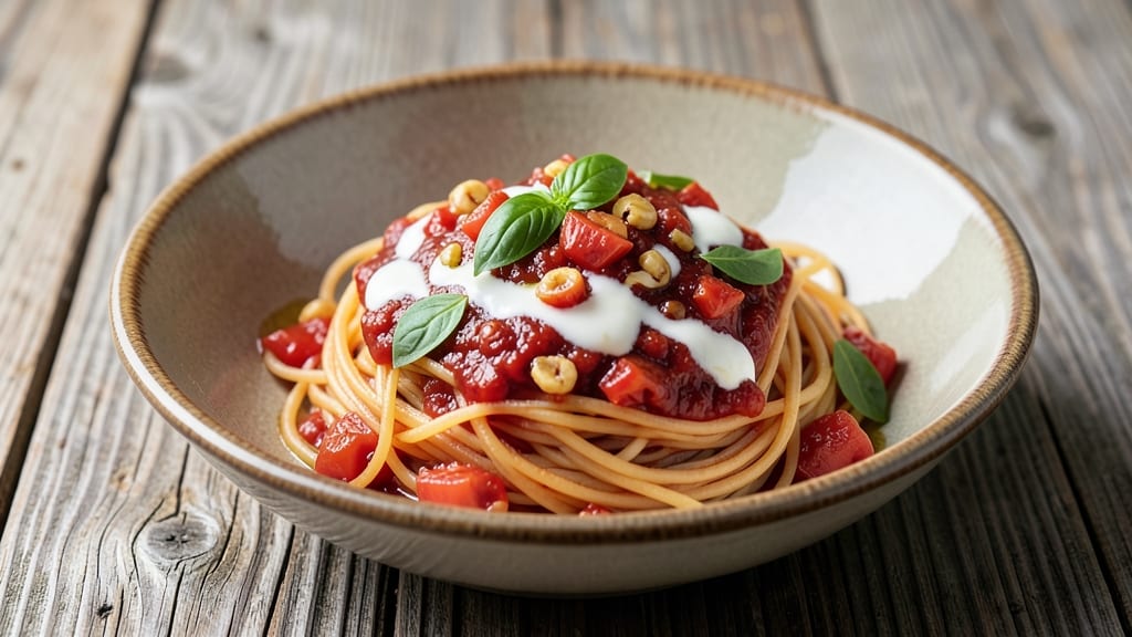Angel Hair Pasta With Red Sauce Recipe: Light-as-Air Noodles in Bold Tomato Hug