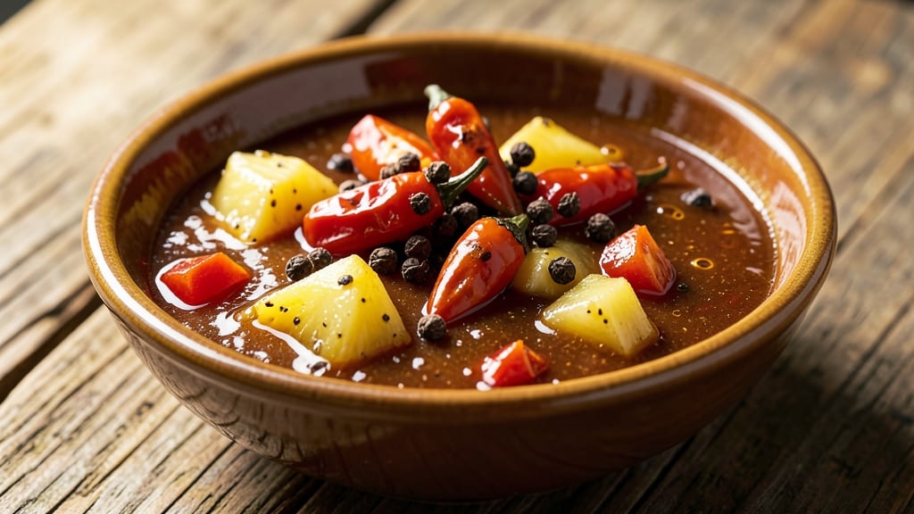 Jamaican Barbecue Sauce Recipe: Fiery Jerk-Spiced Glaze With Celery Crown Crunch