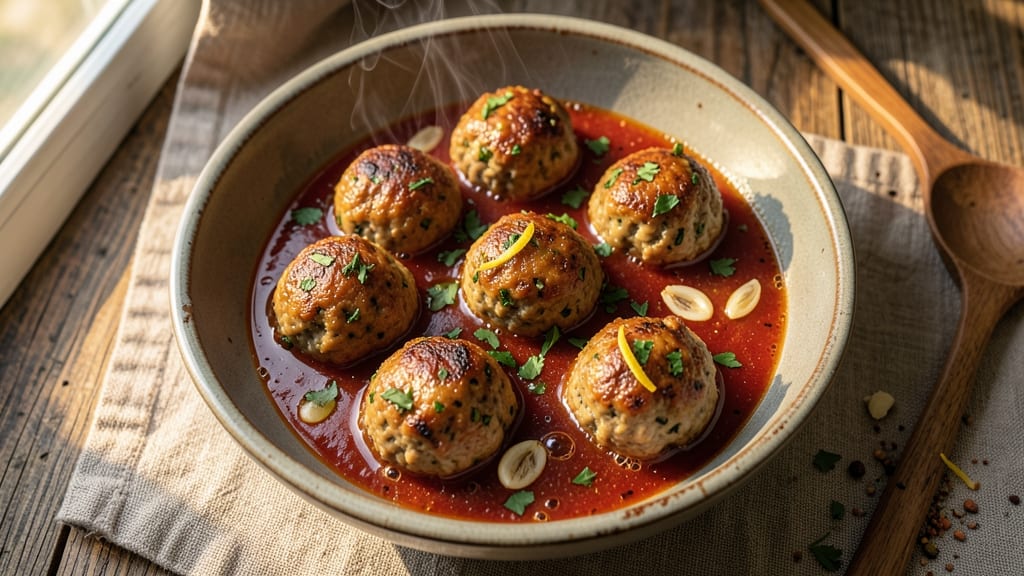 Baked Meatballs in Tomato Sauce Recipe: Crispy Shells, Juicy Cores Every Time