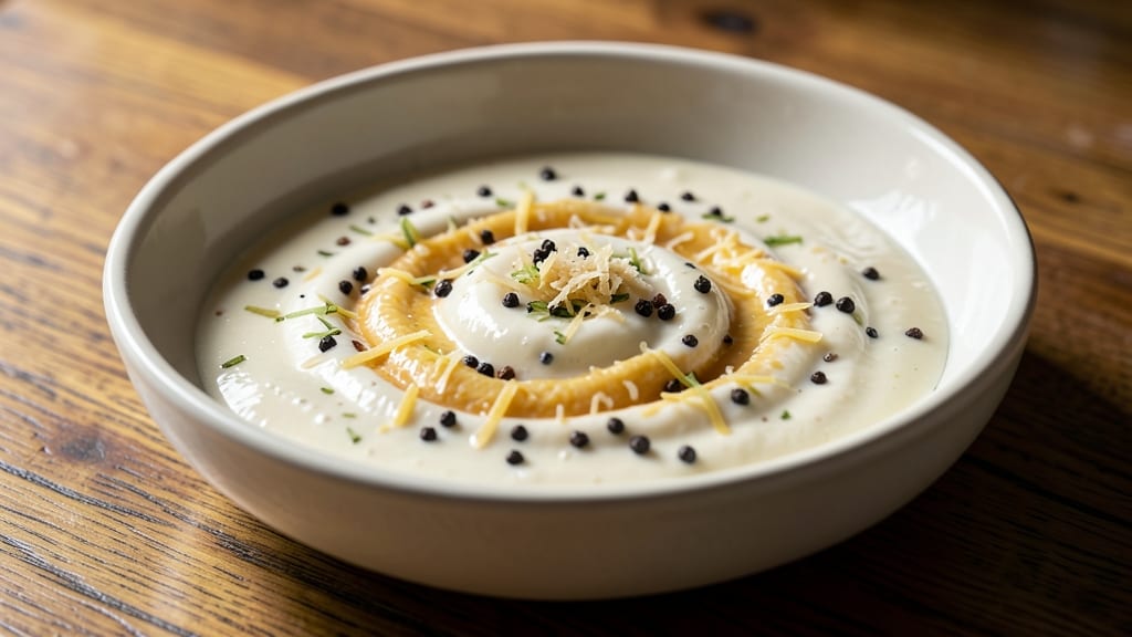 Arby's Parmesan Peppercorn Ranch Sauce Recipe: Crunchy Celery Crown Over Ultra-Creamy Base