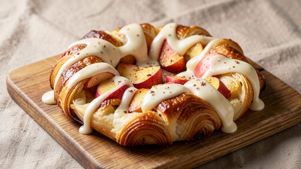 Apple Strudel With Vanilla Sauce Recipe: Flaky Layers and Warm Spice Harmony