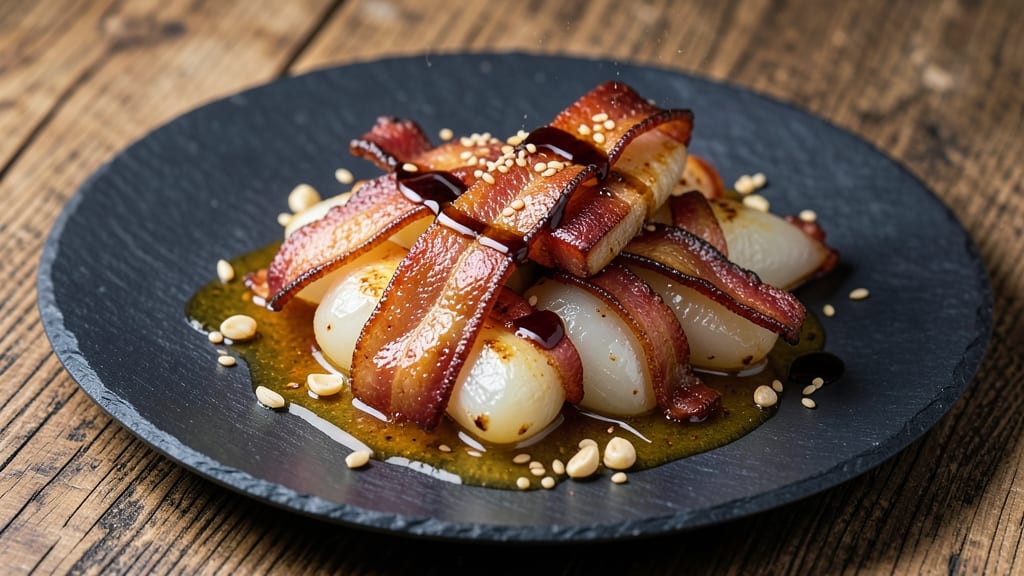 Bacon-Wrapped Water Chestnuts Sauce Recipe: Crispy Crunch and Sweet-Savory Fusion