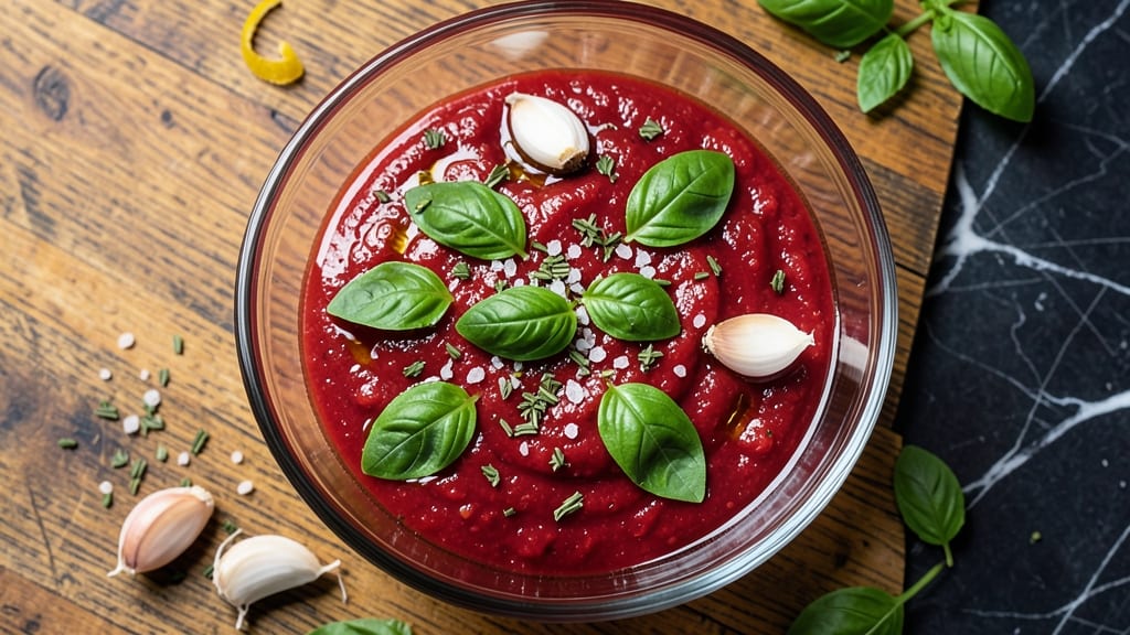 All Natural Pizza Sauce Recipe: No-Cook Blend With Fresh Herbs and Vibrant Flavor