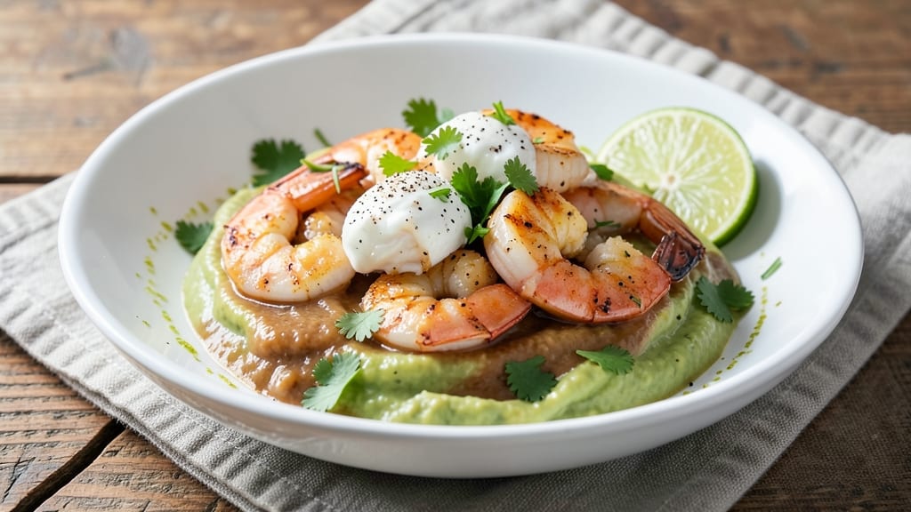 Baja Shrimp Sauce Recipe: Tangy Lime and Avocado Cream Magic