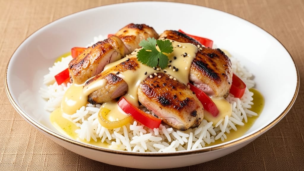 Arroz Con Pollo Cheese Sauce Recipe: Creamy Tomato-Chipotle Velocity Over Rice