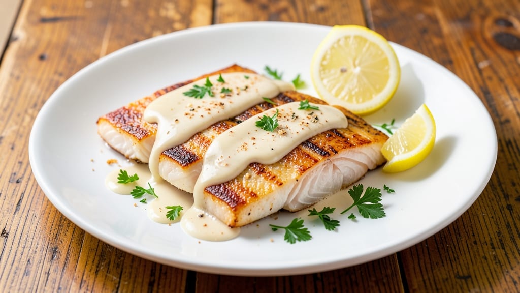Baked Fish in White Sauce Recipe: Crisp-Topped Flakiness with Herbed Cream Velocity