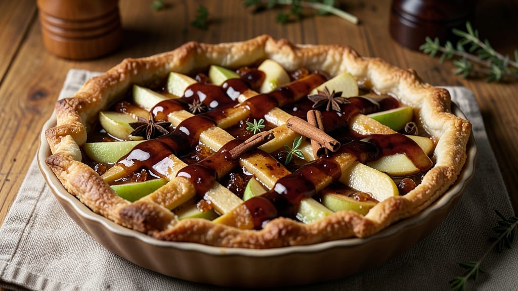 Apple Pie With Rum Sauce Recipe: Boozy Caramelized Topping That Elevates Dessert Night