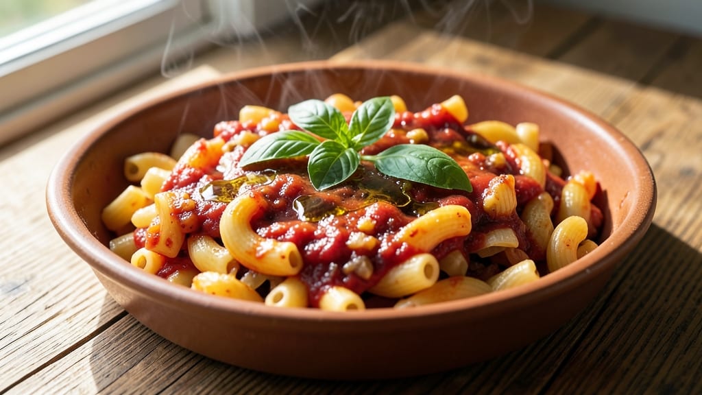 Baked Macaroni and Red Sauce Recipe: One-Pot Pasta with Caramelized Tomato Depth