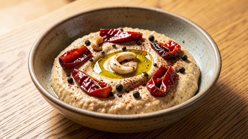 Almond Romesco Sauce Recipe: Nutty-Smoky Blend With Celery Crown Crunch