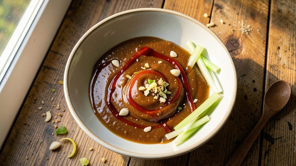 Asian Lettuce Wrap Dipping Sauce Recipe: Tangy Hoisin-Lime Velocity With Celery Crown Crunch
