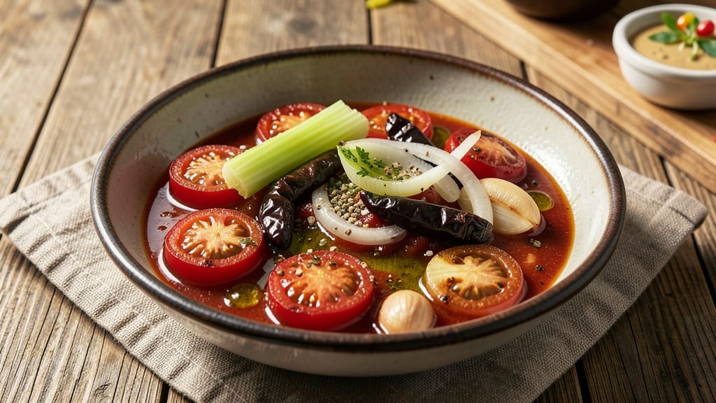Authentic Zarandeado Sauce Recipe: Smoky Chipotle-Tomato Fusion With Celery Crown Crunch