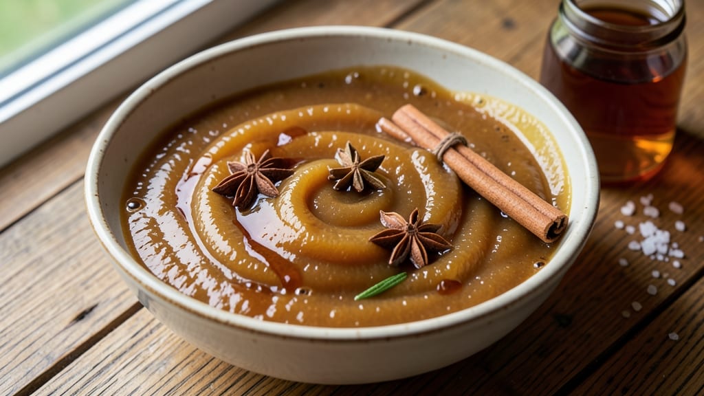 Apple Sauce Recipe From Fresh Apples: No-Sugar-Added Chunky Spice Blend
