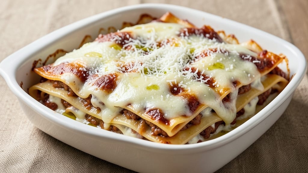 Authentic Italian Lasagna Recipe With Béchamel and White Sauce: Triple-Layered Comfort in One Baking Dish